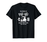 Chariot de golf The Village of Palo Alto TV FL T-Shirt