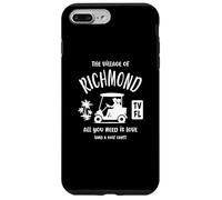 Chariot de golf The Village of Richmond TV FL Coque pour iPhone 7 Plus/8 Plus