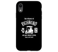 Chariot de golf The Village of Richmond TV FL Coque pour iPhone XR