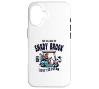 Chariot de golf The Village of Shady Brook Coque pour iPhone 16