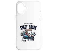 Chariot de golf The Village of Shady Brook Coque pour iPhone 16 Plus