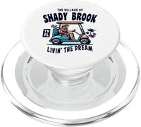 Chariot de golf The Village of Shady Brook PopSockets PopGrip pour MagSafe