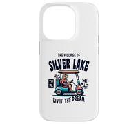 Chariot de golf The Village of Silver Lake Coque pour iPhone 14 Pro