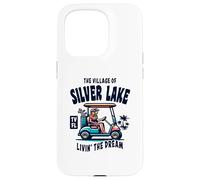 Chariot de golf The Village of Silver Lake Coque pour iPhone 15 Pro