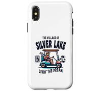 Chariot de golf The Village of Silver Lake Coque pour iPhone X/XS