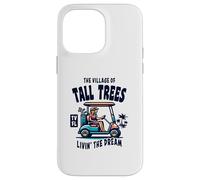Chariot de golf The Village of Tall Trees Coque pour iPhone 14 Pro Max