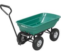 Chariot de jardin avec fonction de basculement Bollerwagen Chariot à main Chariot de transport Brouette 55 litres