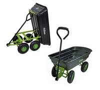 Chariot De Jardin Chariot De Transport Bollerwagen Basculant 300 KG