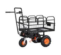 Chariot de jardin électrique - DUOKU - EWB7614 - 500 W - Capacité 226 kg - Batterie 432 Wh (36V)