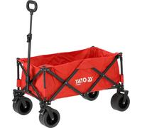 Chariot de jardin pliable 82x44x28cm, 100 kg, Bollerwagen, Diable de transport