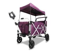 Chariot de jardin pliable Pourpre - FUXTEC Super Cruiser + - transport charge 75 kg