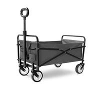 Chariot de jardin robuste - Chariot portable polyvalent pour le camping en plein air, les excursions à la plage, les courses au supermarché - Chariot robuste et durable pour un transport facile