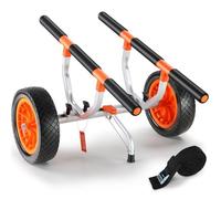 Chariot de Kayak - VEVOR - 204 kg Chariot de Transport Canoë Bateaux 204kg - Roues Pleines 30,5cm