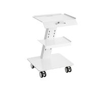 Chariot De Laboratoire En Acier 3 Couches Chariot De Service Grande Capacité 100kg