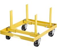 Chariot de levage motorisé réglable 340kg Support moteur en acier - avec 4 roues pivotantes