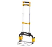 Chariot de manutention alu, pliable, base aluminium 39x28CM , capacité 60 kg. Dimensions ouvert : 40x41x99 cm, plié : 38,5x5,6x63,5 cm. Roues 12,7x4 cm Caoutchouc. Poids 3,08 kg