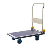 Chariot de manutention grand plateau