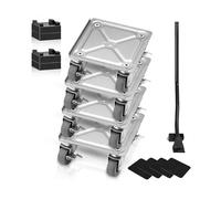 Chariot de manutention robuste à rotation 360° pour meubles et équipements industriels, capacité de 227 kg (500 lb), système de déplacement EasyGlide pour charges lourdes, idéal pour une utilisation