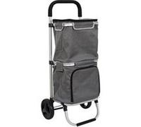 Chariot de Marché 2 Compartiments "Fraîcheur" 99cm Gris