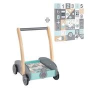 Chariot de marche + blocs de construction miffy® gris - vert menthe / miffy TU
