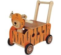 Chariot de marche en bois 3 en 1 Tigre Bengali I'm Toy® - Chariot de