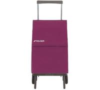 Chariot de Marché Pliable 2 Roues Plegamatic MF - Aubergine - ROLSER