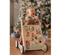 Chariot de marche pliable Les animaux joyeux en bois FSC® bois TU