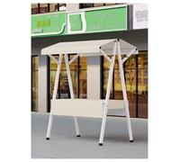 Chariot de marché portable - Présentoir polyvalent pour la nourriture de rue, l'artisanat et les cabines de marché agricoles