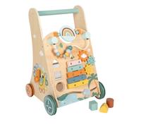 Small Foot Design – Chariot de marche Safari – Bois, 3 côtés, dès 1 an – 12640