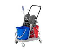 Chariot de ménage - 2 seaux - 2 x 17 L | ulsonix