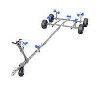 Chariot de mise à l'eau remorque à main remorque portuaire remorque pour bateau chariot de bateau SUPROD XTR-L500R-W1-TA Ø 420 mm
