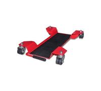 vidaXL Chariot de moto Rouge