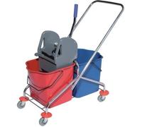 Chariot de nettoyage 2x17l m.Presse