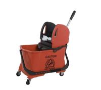 Chariot de Nettoyage Professionnel en Plastique 24 L - Seau Amovible