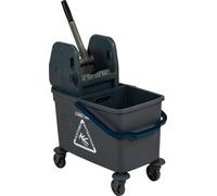 Chariot de nettoyage Seau 1x35l avec cloison, presse Ku.SPRINTUS