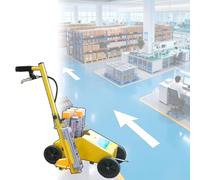 Chariot de peinture en aérosol pour atelier, machine de marquage de ligne de roue industrielle, bande de stationnement de grande capacité