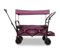 Chariot de plage pliable Pourpre - FUXTEC Beach Cruiser - transport charge 75kg