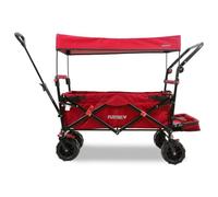 Chariot de plage FUXTEC Beach Cruiser rouge l'original