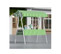 Chariot de présentation pliable avec roulettes | Table de marché portable pour marché agricole, marché aux puces, foire artisanale et événements