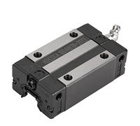 Chariot De Rail LinéAire De 20 Mm, Bloc De GlissièRe De Roulement à Billes De Haute PréCision Pour L'Automatilation CNC, Robuste, Noir 7,5X4,5X2,5 Cm