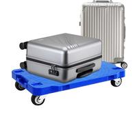 Chariot de rangement à roulettes, extensible et robuste, adaptation de l'espace lisse, cadre réglable, solution de transport multi-usage pour la maison, le shopping, le camping, 40,6 x 33,15 cm