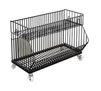 Chariot de rangement autonome à roulettes avec 3 niveaux, étagère utilitaire mobile pour cuisine, salle de bain, véranda