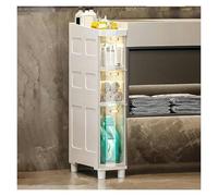 Chariot de rangement étroit sur roulettes, étagère à 5 niveaux avec tiroir pour salle de bain, chambre à coucher, bureau, cuisine, salon