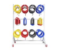 Chariot de rangement mobile polyvalent pour bobines de fil et câbles, ce chariot est idéal pour ranger les bobines de fil, les rallonges et pour la présentation en magasin(B,4-tier 160x90x200cm)