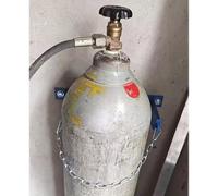 Chariot de Rangement pour Bouteilles de gaz en Acier avec roulettes, Support Mural pour Bouteilles de gaz, Chariot Roulant en Aluminium pour oxygène médical, Support Mural pour Bouteilles de