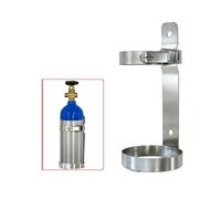 Chariot de rangement pour bouteilles d'oxygène en acier avec roulettes, support mural en aluminium pour bouteilles d'oxygène médicales, idéal pour les hôpitaux et les cliniques. Ce support r