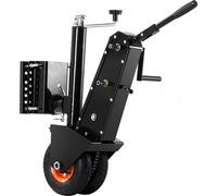 Chariot de remorque VEVOR Aide à la manœuvre, charge verticale 227 kg, hauteur 330-590 mm, pneu pneumatique 22,8 cm,manuelle ou électrique à clé, pour déplacer les remorques de camping-cars
