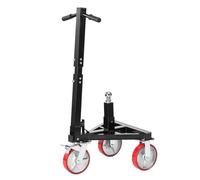 VEVOR Chariot de Remorque 1587 kg Hauteur Réglable 460 mm 560 mm Boule 50,8 mm