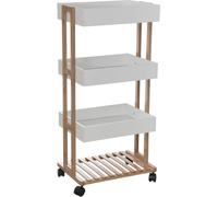 Chariot de salle de bain Natureo White Five
