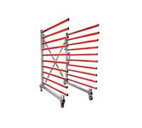 Chariot a cremaillere mobile extensible pour panneaux Holzmann taw140